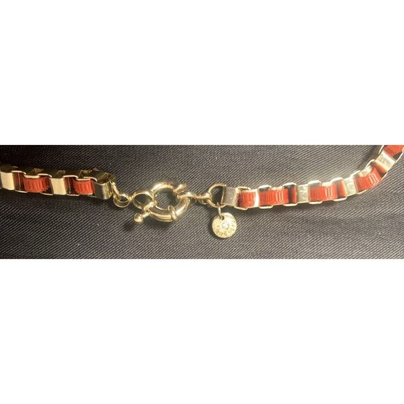 Couture Rhinestone Precious Gemstone Boho Geometric Bib Necklace 18" Zoe + Syd - Picture 4 of 7